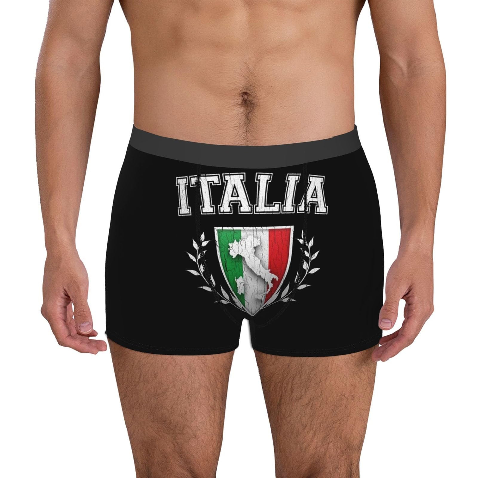 Trade Shop - Maglia Da Uomo Intima Manica Corta A Girocollo Taglia 5/l 100% Cotone Colore Nero