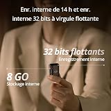 DJI Mic 2 (1 TX + 1 RX), Microphone sans Fil avec Réduction Intelligente du Bruit, Enregistrement Interne 32 Bits à Virgule Flottante, Portée de 250 m, Microphone pour iPhone, Android - 7