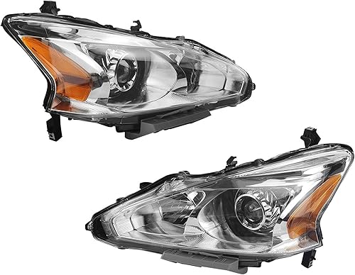 Miniatura 2 de 2 unids halógeno faro asamblea izquierda y derecha faro lateral para 2013 2014 2015 Nissan Altima