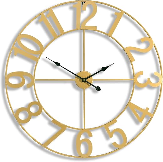 Sorbus Large Wall Clock for Living Room Decor Wall Clock for Kitchen 32 inch Big Wall Clock review