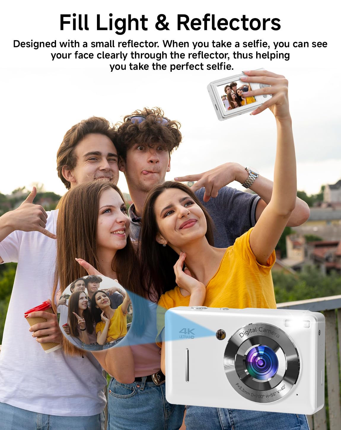 Amazon.com : Digital Camera for Kids, FHD 1080P 44MP Point and