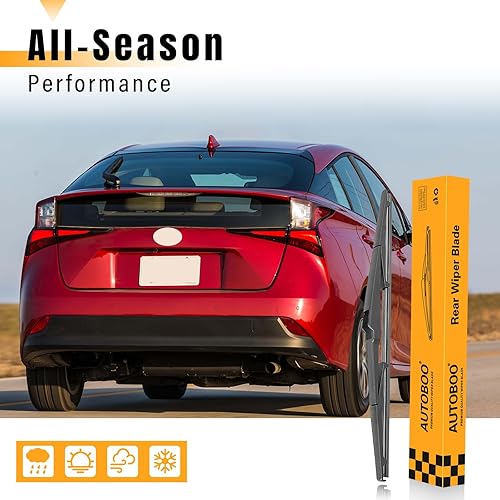 Vista 73 de AUTOBOO 12 limpiaparabrisas trasero de repuesto para Kia Sportage 2011-2016, Hyundai Elantra 09-12, Hyundai Tucson IX35 10-15, I30 - Repuesto