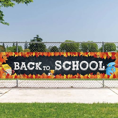 Miniatura 6 de Camino de mesa de regreso a la escuela, 14 x 72 pulgadas, camino de mesa de regreso a la escuela, camino de mesa de bienvenida a la escuela,