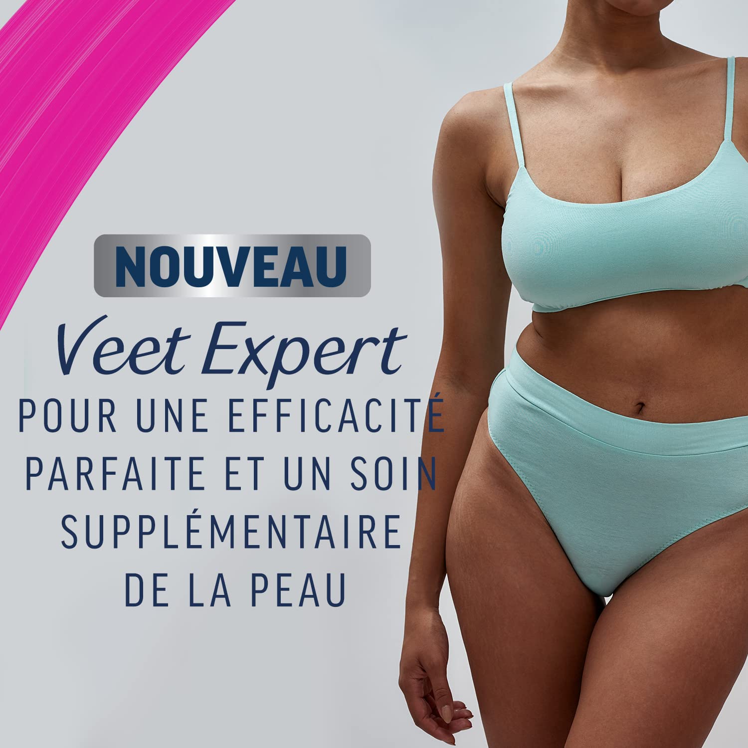 Veet Expert - Lot de 3 Crèmes Dépilatoires 2x50 ml - Maillot (3x 2 tube de 50ml)