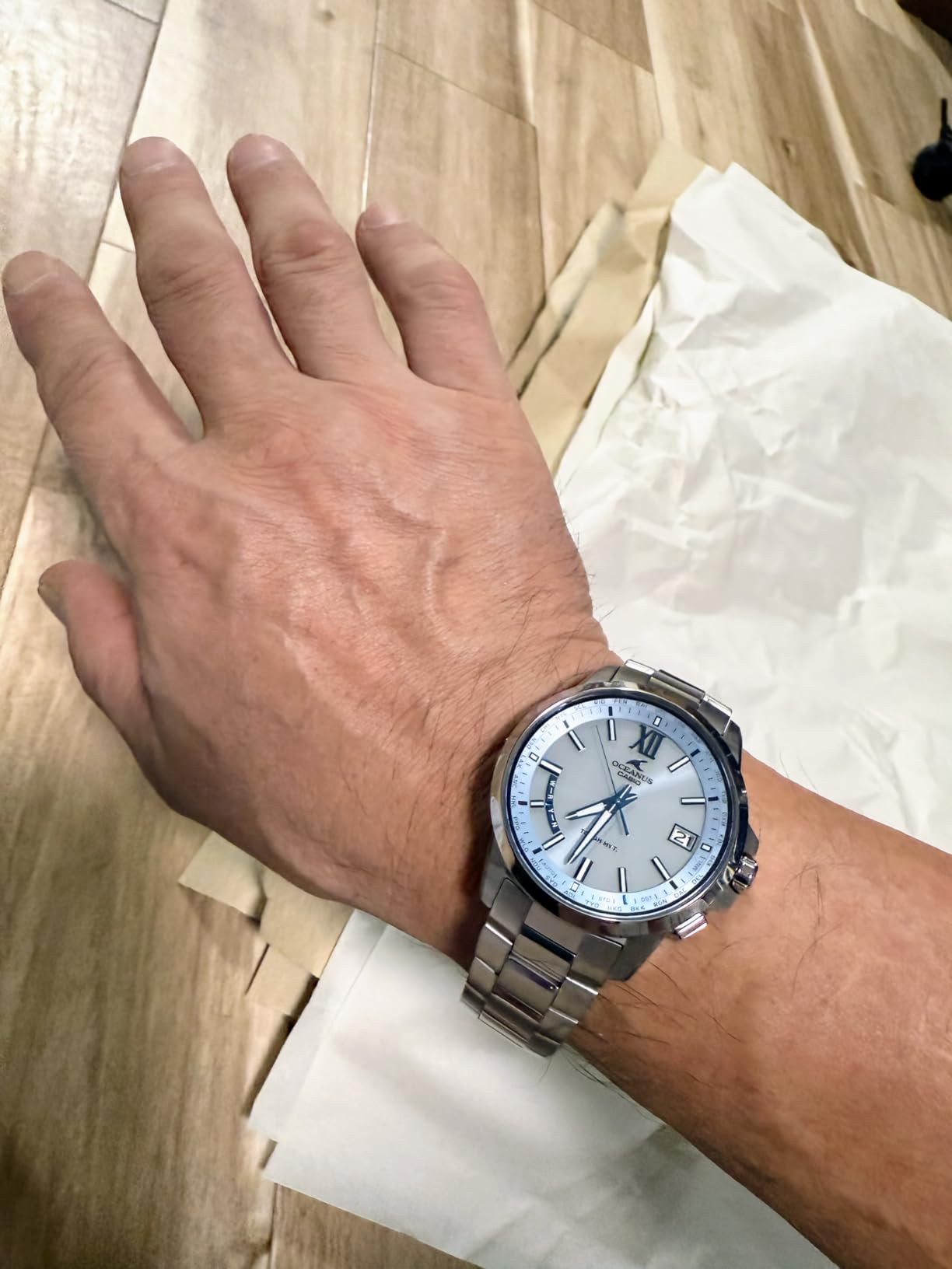 OCEANUS(オシアナス) CASIO Oceanus Men's Solar Radio-controlled