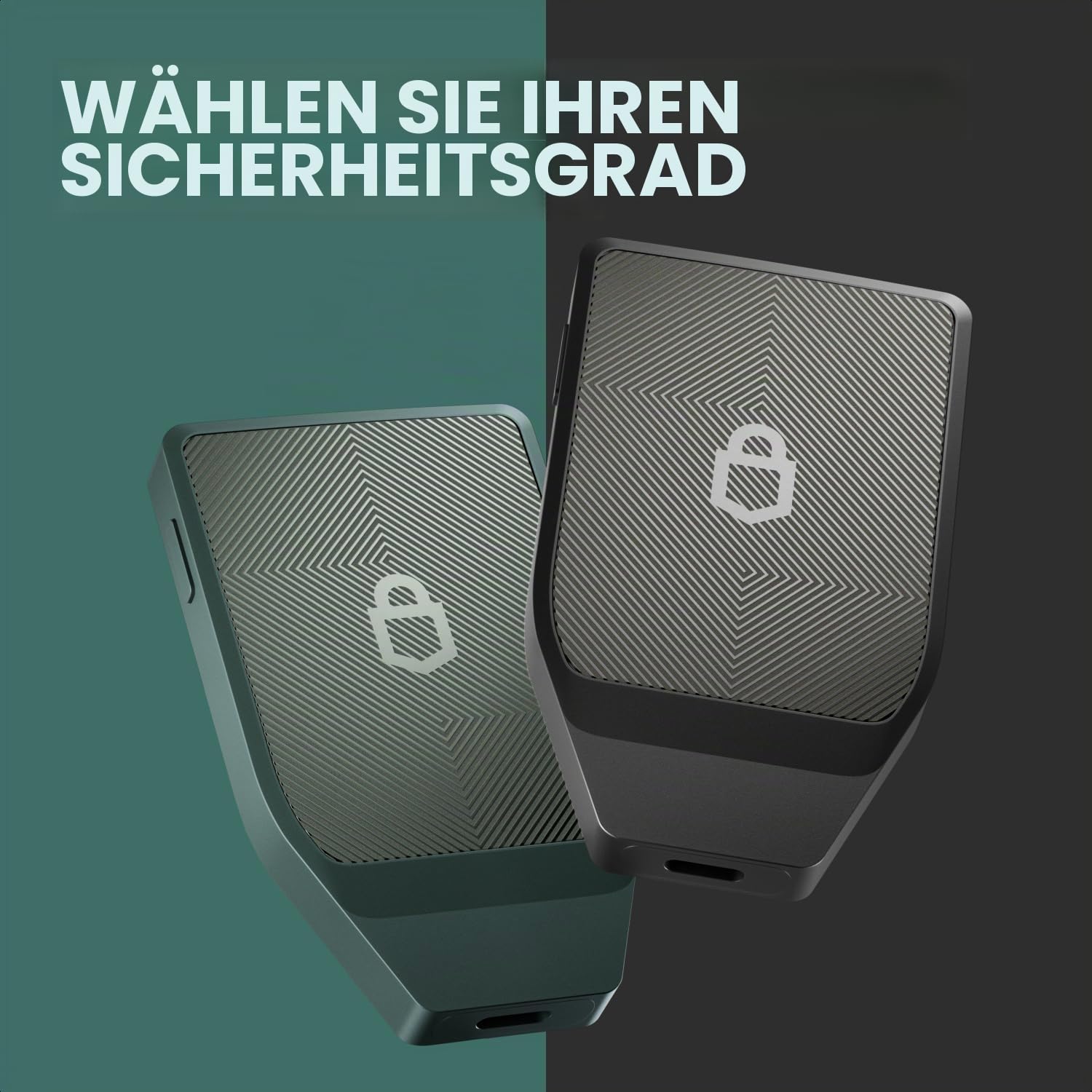 Trezor Safe 7 – Krypto-Hardware-Wallet mit Bluetooth, Farb-Touchscreen, Transparentem Secure Element, Quantum-Ready (Obsidian Green)