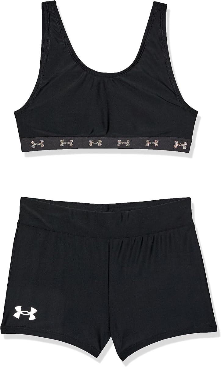Under Armour Ua - Conjunto corto de natación para niña