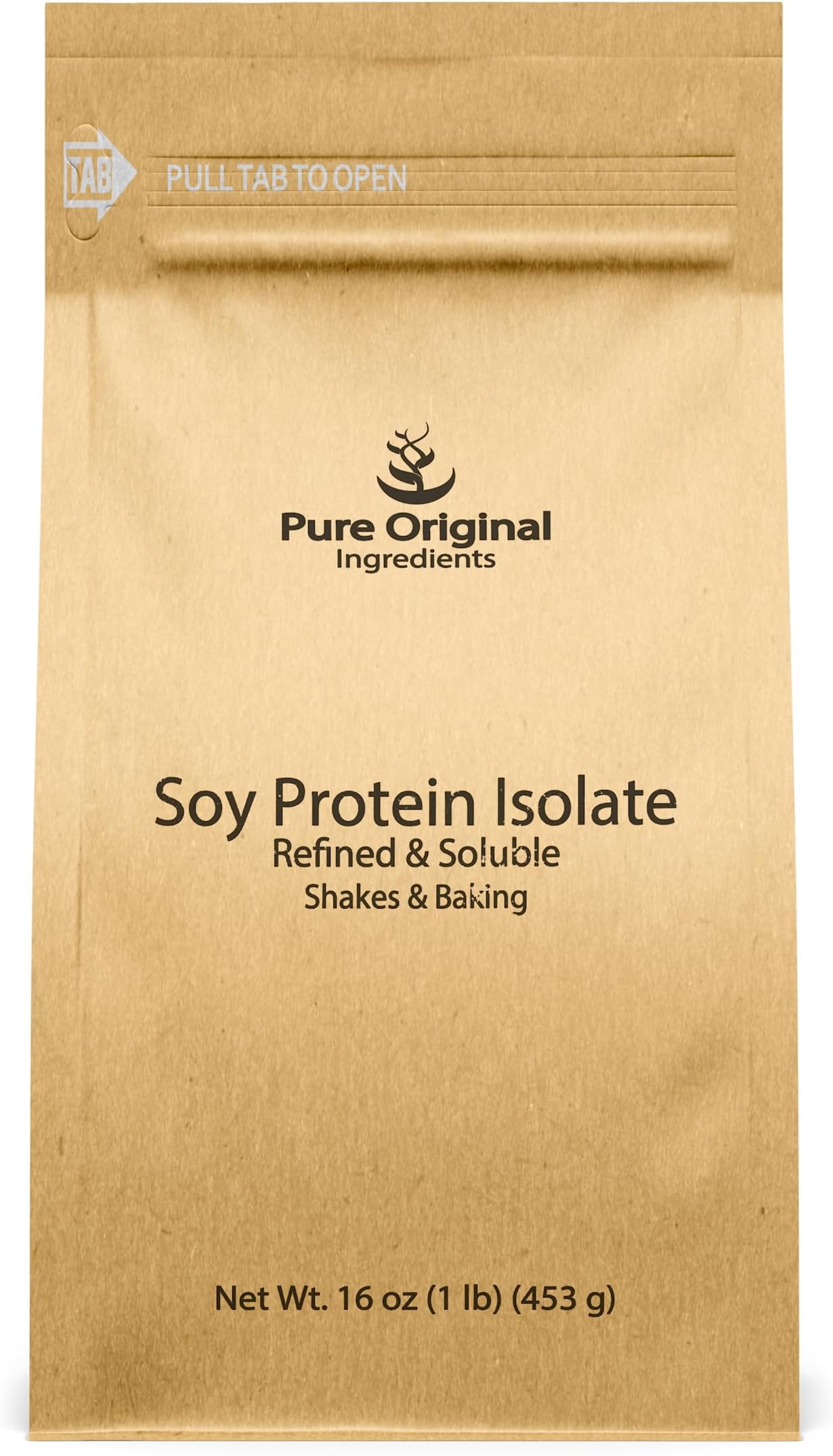 Pure Original Ingredients, Soy Protein, 1 Lb