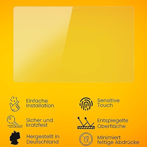 Miniatura 3 de atFoliX Protector de pantalla compatible con Chuwi HiPad Max, película protectora antirreflectante y absorbente de golpes FX (2X)