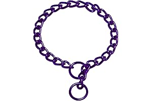 Platinum Pets Purple Chain Training Collar
