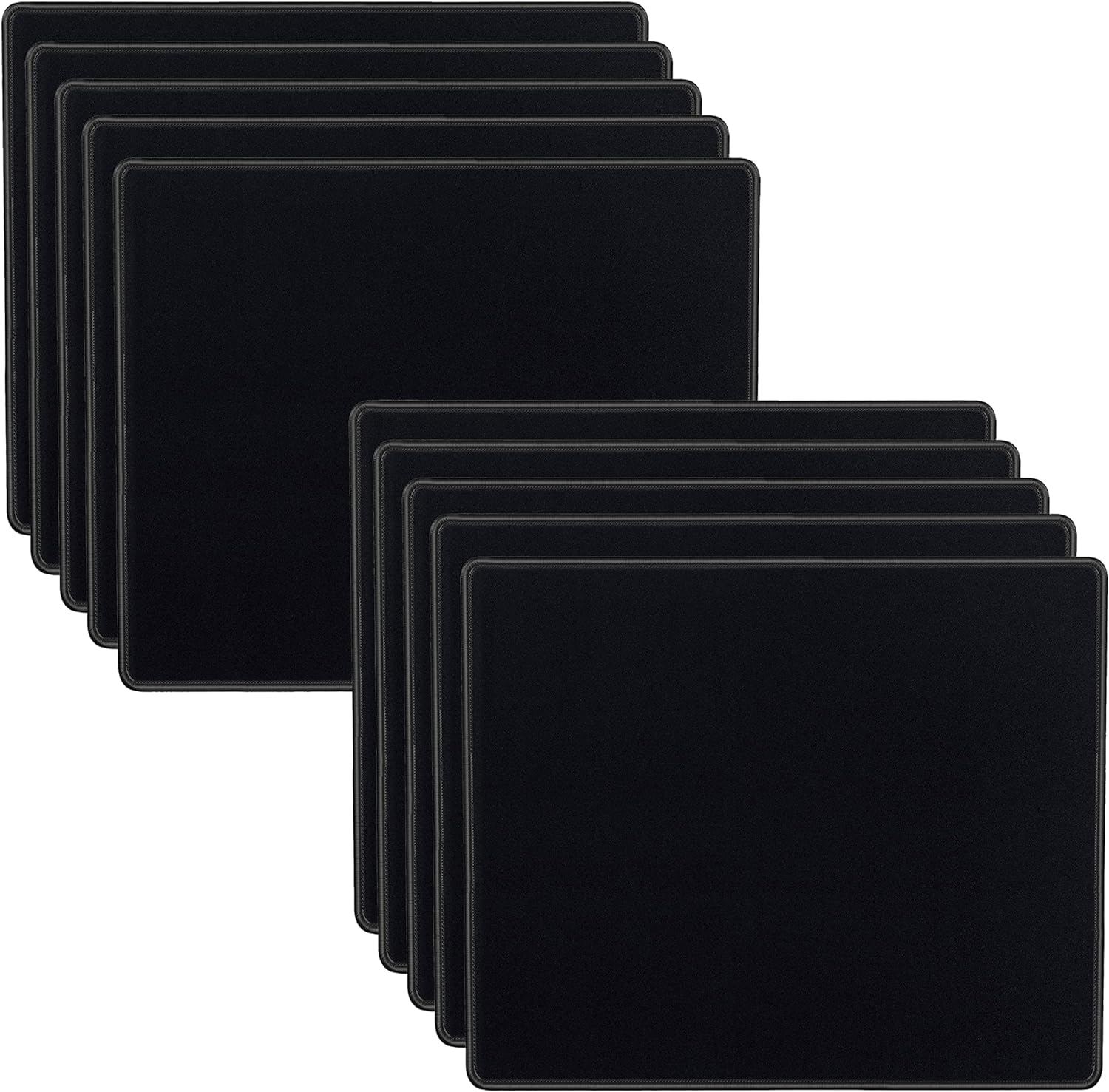 Storite 10 Pack 220mm x 180mm x 2mm Speed Type Extended Gaming Non-Slip Rubber Base Mousepad Desk Mat Keyboard Pad for Laptop/Computer Office PC & Home-image-41