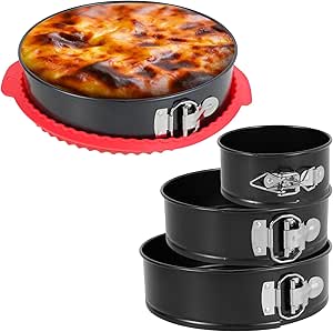 Juego 4 Moldes Hornear Desmontables Pasteles Antiadherentes | Meses Sin