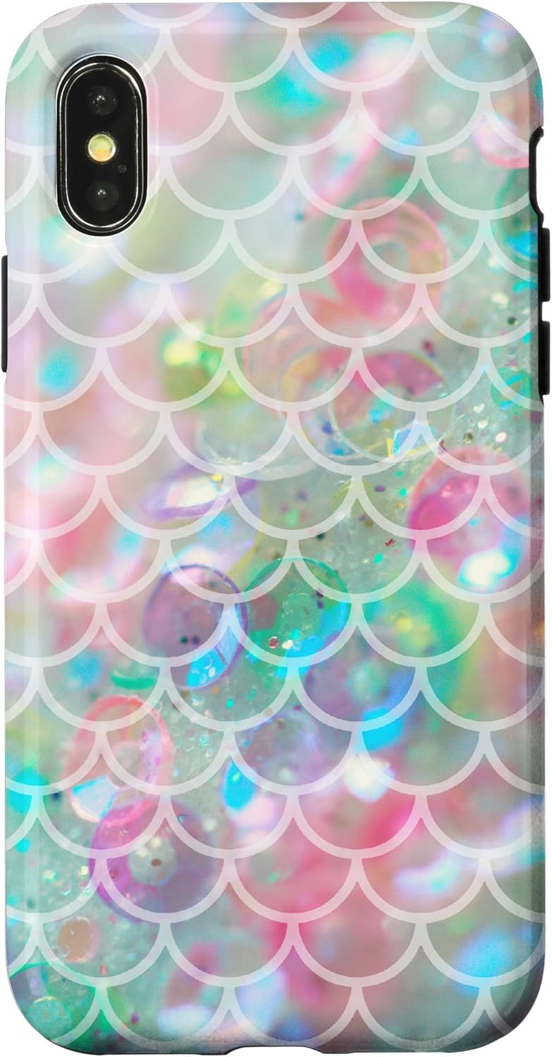 iPhone 11 Mermaidcore Aesthetic Scales Ombre Pastel Sirencore Case