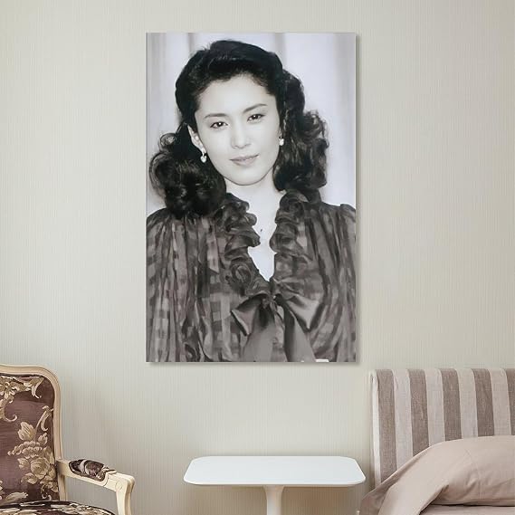 松坂慶子女優の美しいセクシーなポスター 18 ホーム装飾 パネル 壁アート 現代壁掛け 絵画 版画 芸術作品 インテリア24x36inch60x90cm