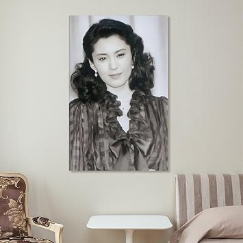 松坂慶子女優の美しいセクシーなポスター 18 ホーム装飾 パネル 壁アート 現代壁掛け 絵画 版画 芸術作品 インテリア24x36inch60x90cm