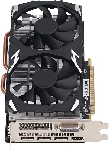 Miniatura 8 de Cuifati Tarjeta gráfica AMD Radeon RX 580 8GB GDDR5 256bit para juegos 8K 7000MHz 16 PCI Express 3.0 tarjeta de video con ventiladores de