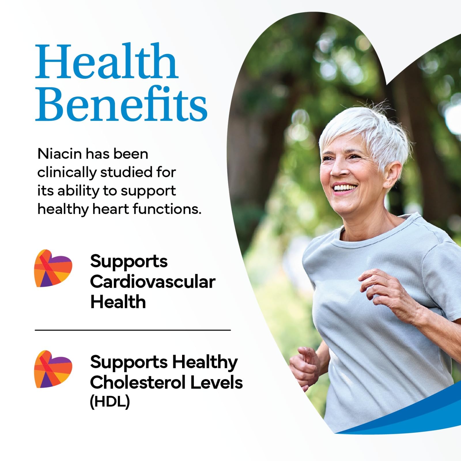 Slo-Niacin Polygel Controlled-Release Niacin, 500 mg, 100 Count — Amazon image 2
