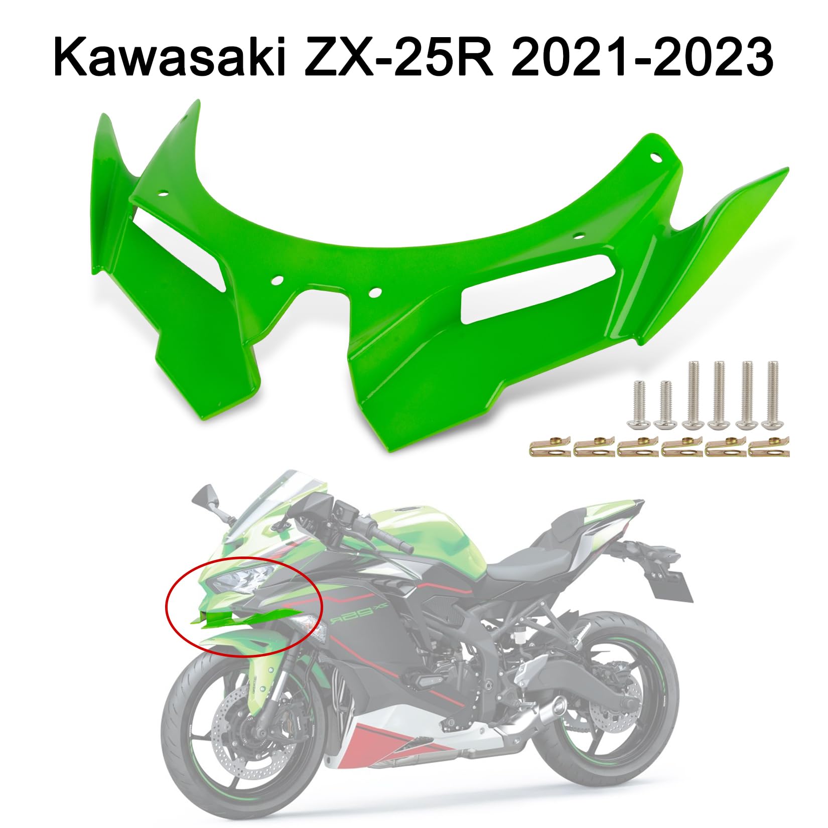 Amazon | 川崎 用 フロントフェアリング フロント ウィンドスクリー