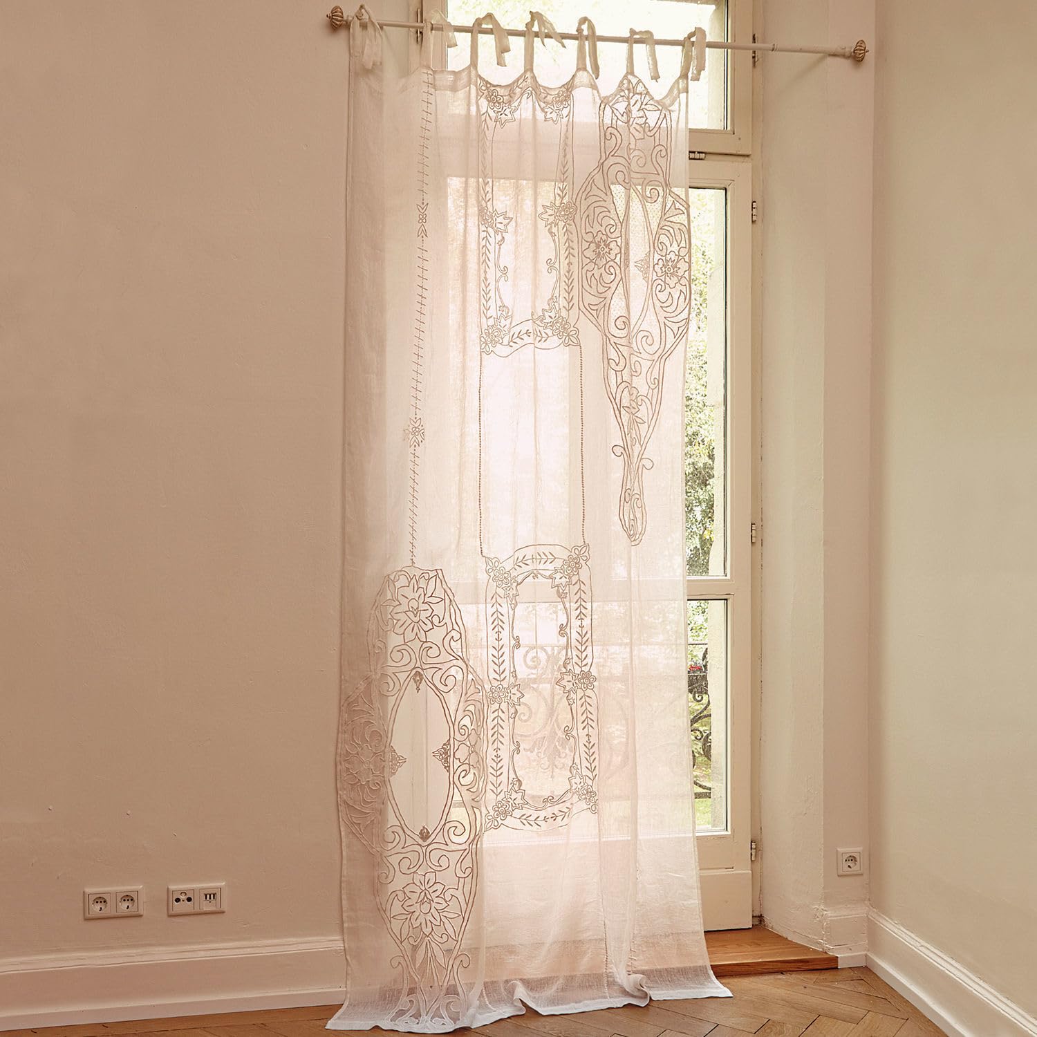 Loberon Gardine Plénise, Offwhite