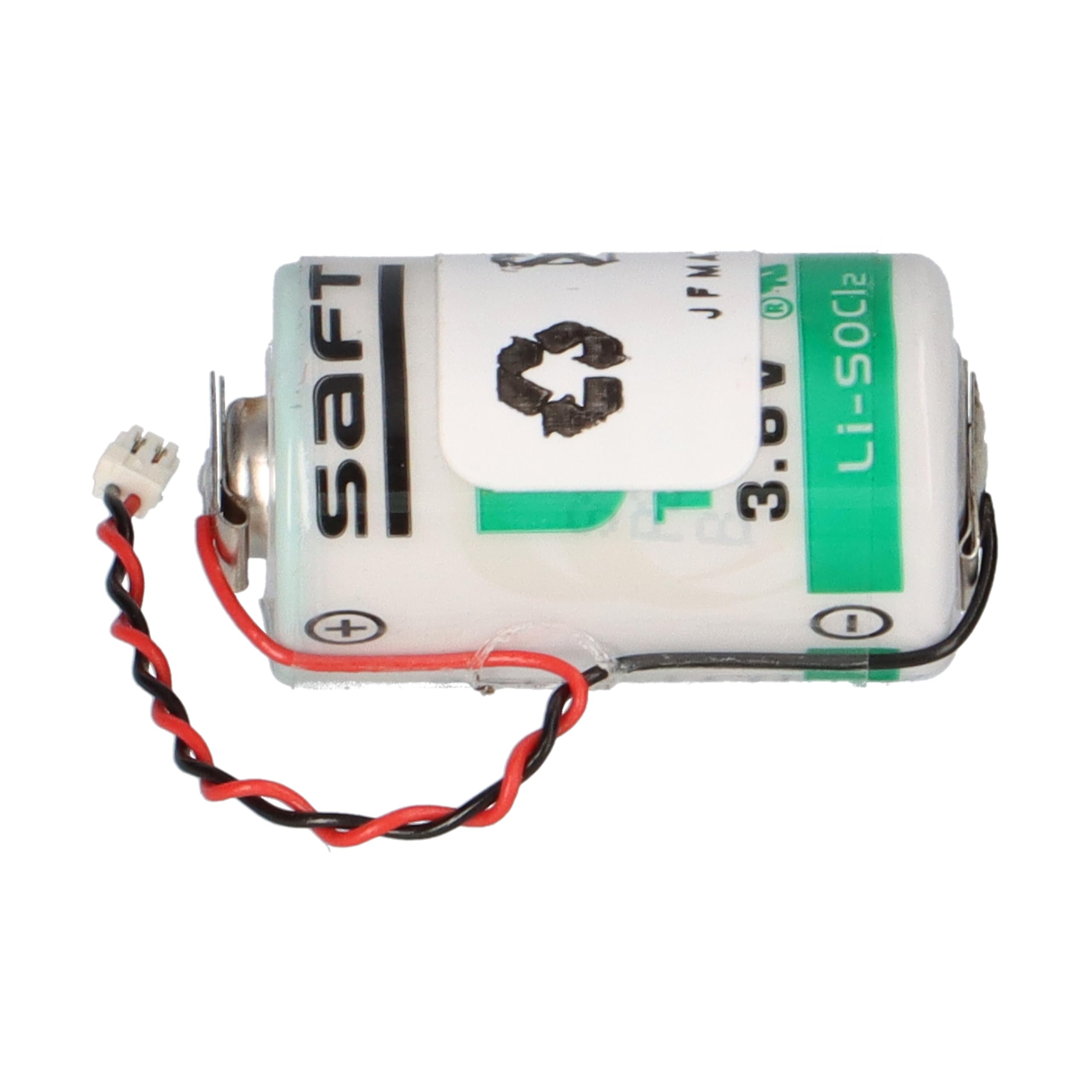 Batteria al litio 3,6 V 1100 mAh 1/2 AA compatibile con cilindri WINKHAUS Blue Chip, set da 5 con cavo e connettore, energia affidabile per sistemi di chiusura elettronica