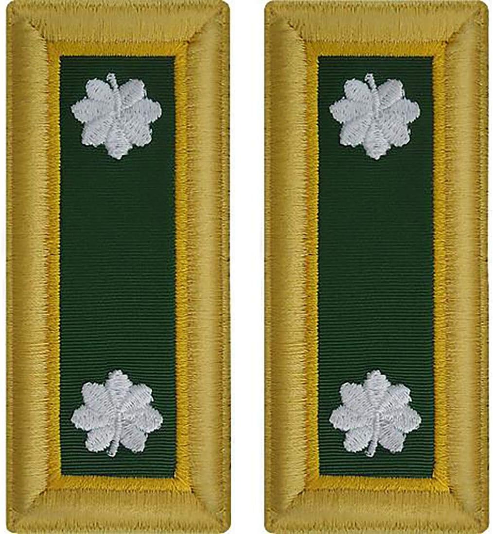 Uniform Accessories Unlimited Inc Army Officer Military Police Shoulder Boards (Male, Lieutenant Colonel)