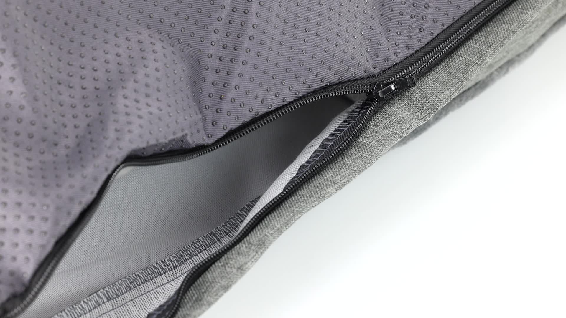 Orthopedisch Traagschuim Benchkussen Beige - Diverse Maten