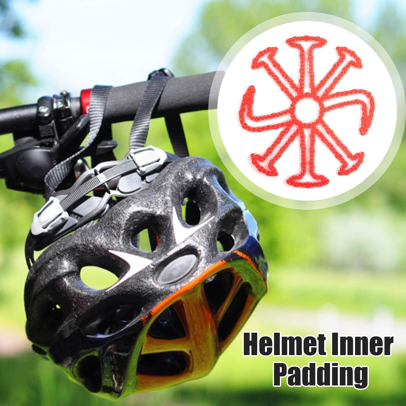 Helm-bekleding schuimkit, vervanging spons helmkussen, vervangende fietshelm bekleding, spons fietshelm pad, universele fietshelm pads, veiligheidshelm binnenkussen accessoires voor fiets motorfiets