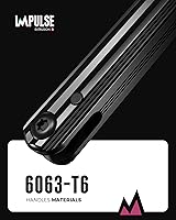 Vista 4 de Navalis Impulse Cuchillo Mariposa Balisong para Entrenamiento de Volteados, Práctica Desafilada, Sin Filo, Herramienta de Metal Liviana, Amistosa