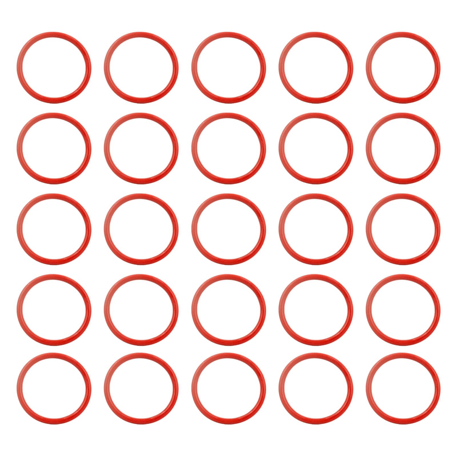 LiRRvb Of 100 Professional Tool Silicone Replacement Seals Coffee Makers Spare Part Suitable for Optimal Fit and Longevity Silicone Sealing Rings Set