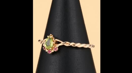 Amazon | [ノジェス] 【Pocket Ring】K5ペリドットリング | リング 通販