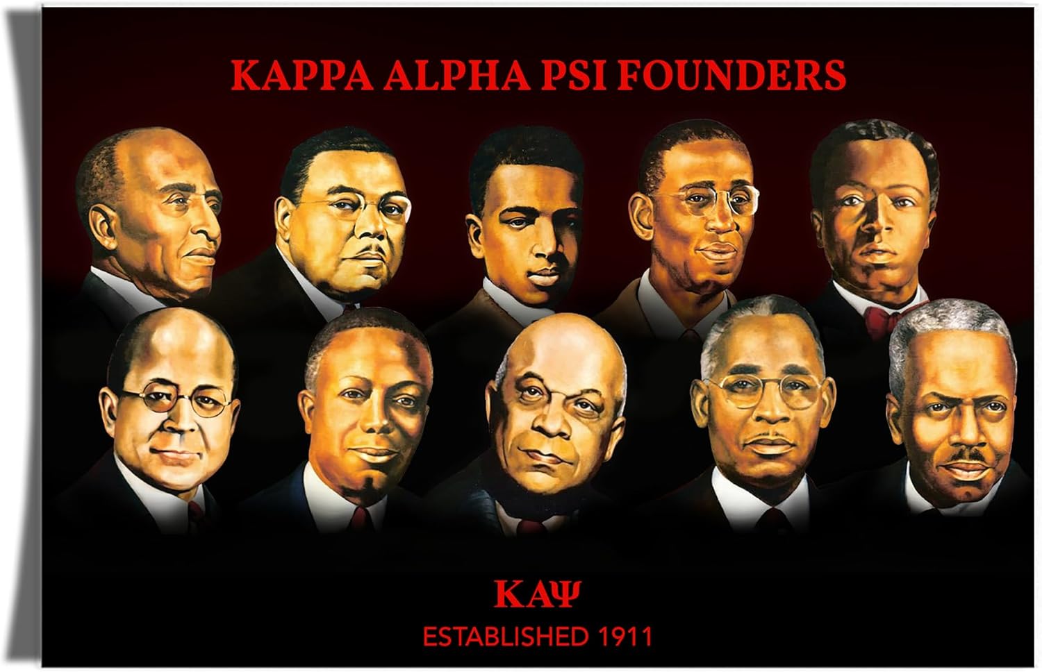 Desert Cactus Kappa Alpha Psi Poster Kappas Nupes 24 x 36