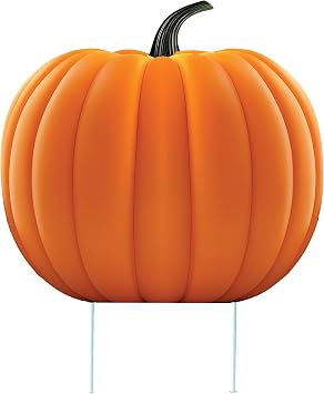 Pumpkin Jack O Lantern Halloween Yard Sign Home Outdoor Lawn Decoration With Stakes Scary Spooky Decor 12x12 Inches Pumpkin