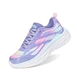 Girls Shoes Sneakers Kids Tennis Shoes Lightweight Lace Up Running Casual Walking Shoes