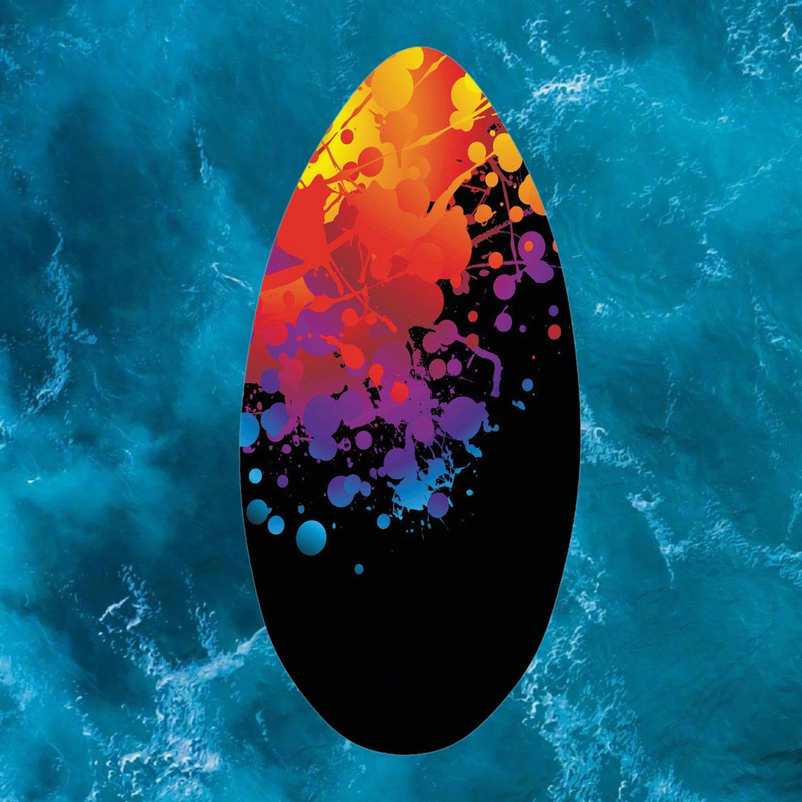 Skimboard, Wasser-Surfbrett für Strand, Gleiten, Haltbarkeit, Skimboard, Bodyboard für Anfänger, alle Skimming- und Erwachsene