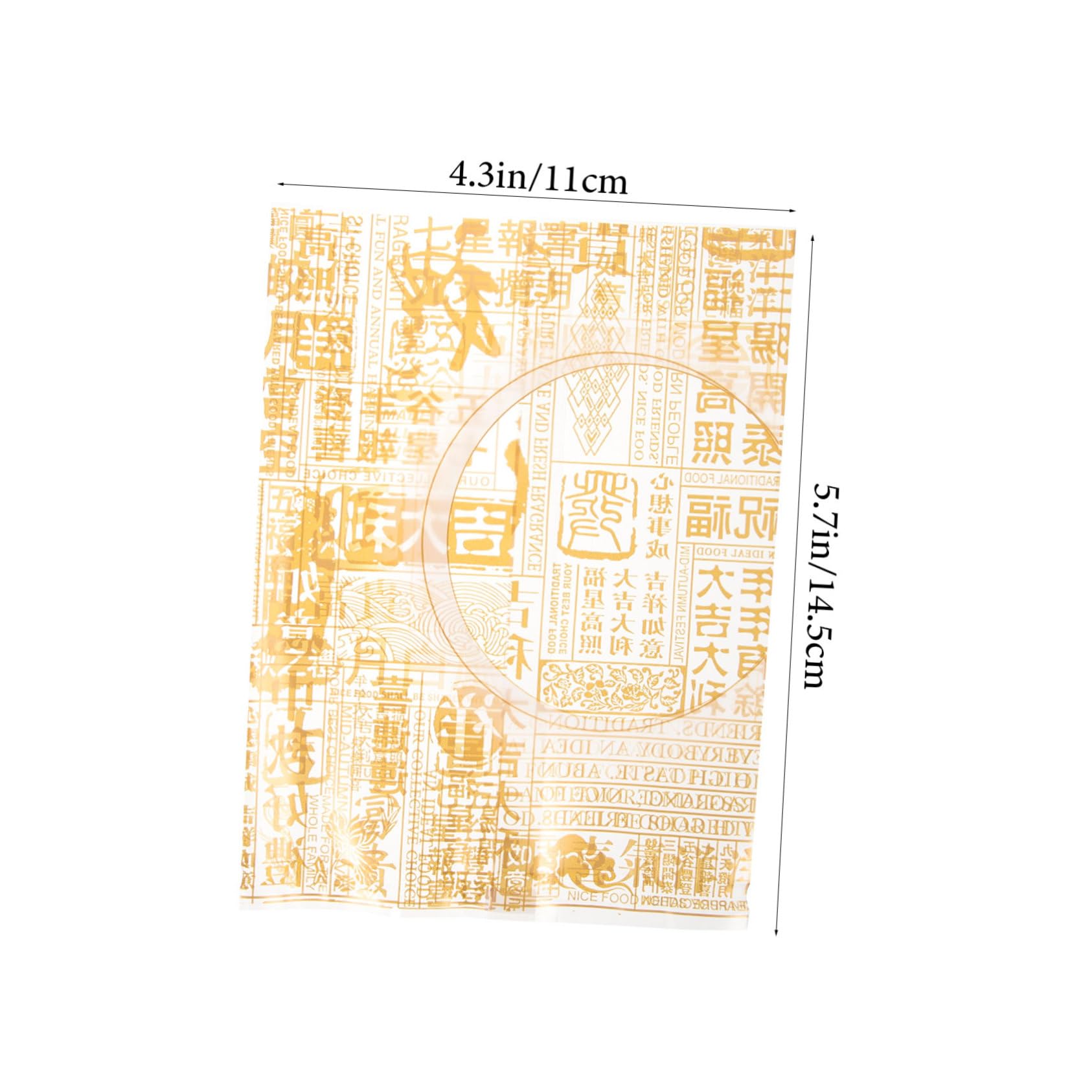 FONDOTIN 1Set Moon Cake Packaging Bags with Dessert Tray Egg Yolk Puff Pouch for Storing Moon Cakes Cupcakes and Other Baked Goods Lightweight and Durable Design