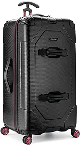Traveler's Choice Maxporter II Hardside Spinner, TSA Lock, Black, 30" Trunk Luggage