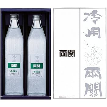 Amazon.co.jp: 両関酒造 本醸造冷用酒セット 720ml×2本 ギフト