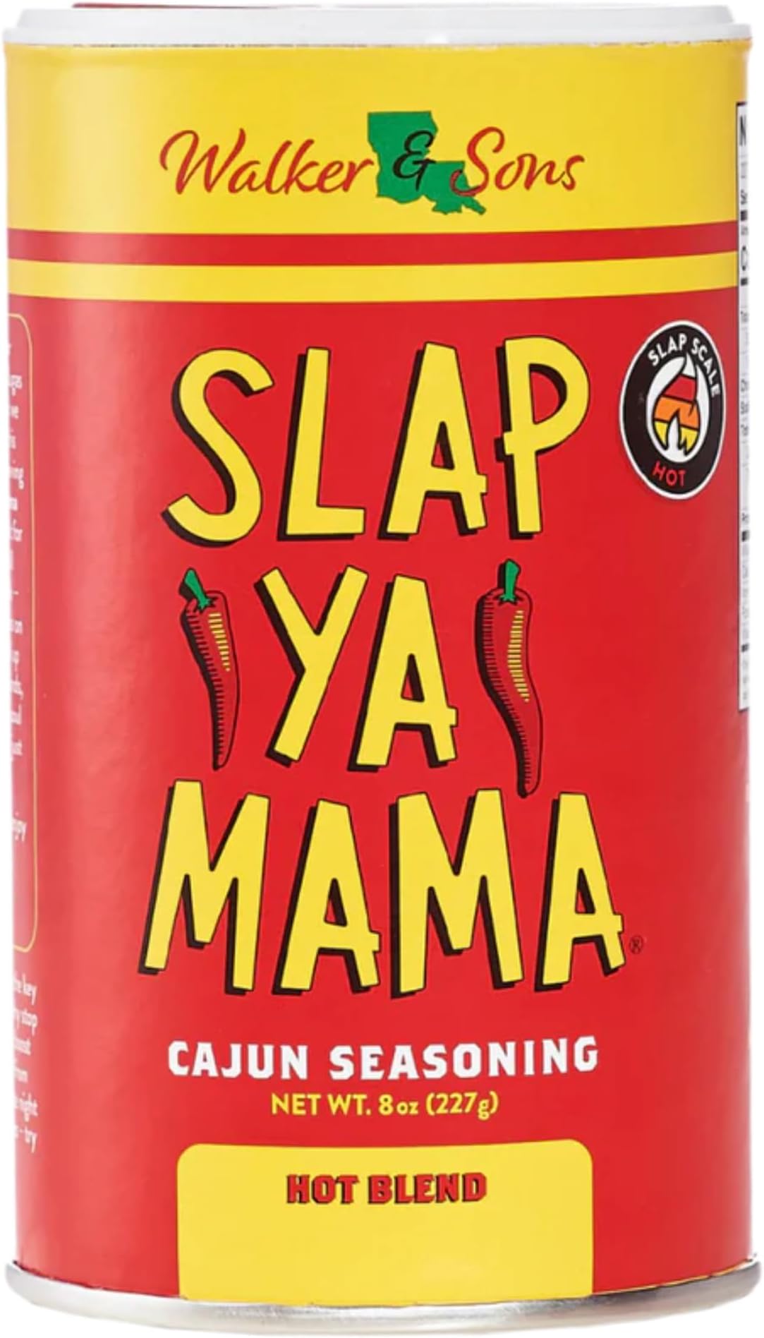 Slap Ya Mama Cajun Seasoning Hot Blend, 8oz