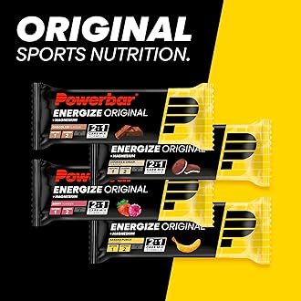 Powerbar - Energize Original - Berry - 15x55g - High Carb Energy Bar - Magnesium & Sodium