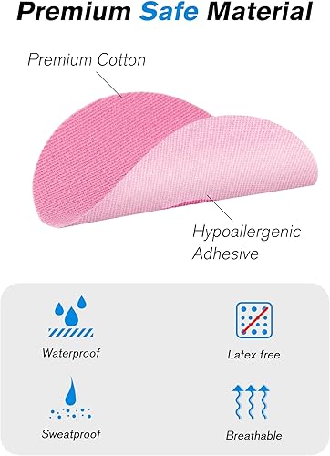 Miniatura 5 de Paquete de 40 cubiertas de sensor Libre 3 impermeables, parches adhesivos para paquete trasero precortado Libre 3, cinta CGM sin pegamento en el