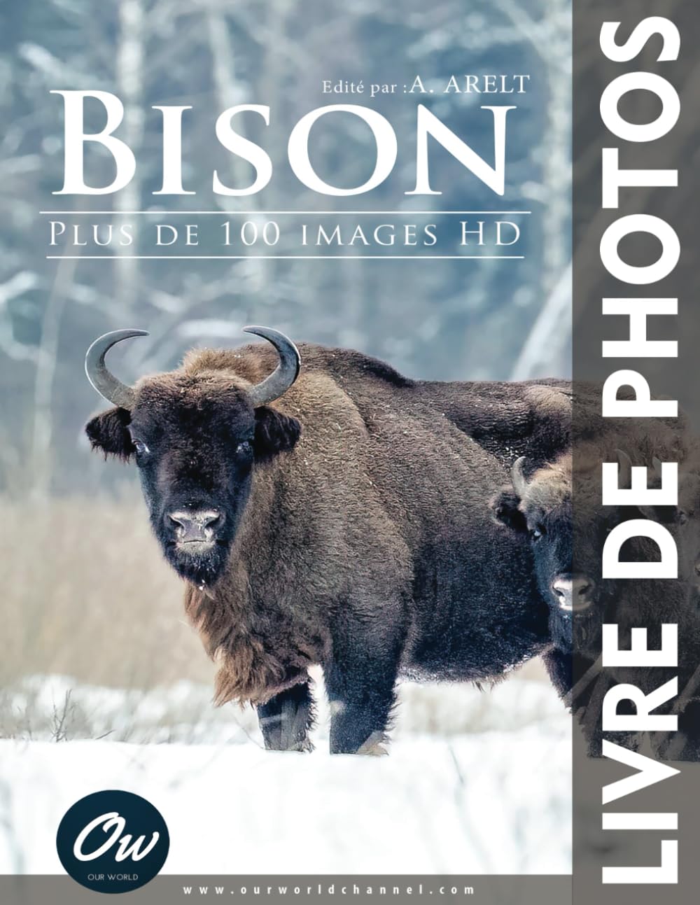 Bison: Livre de Photos - Plus de 100 images HD