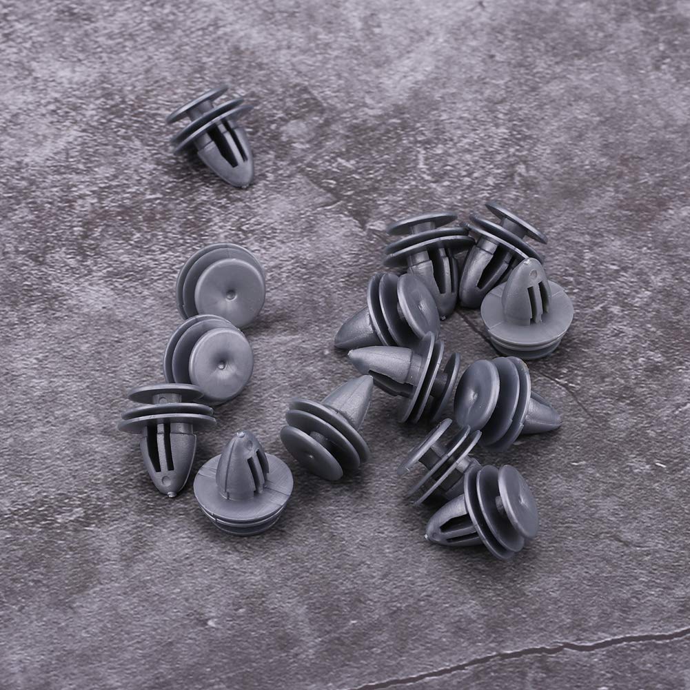 Acouto 730PCS/17 Sizes Universal Car Body Retainer Assortment Clips Plastic Rivet Trim Fastener Clip Door Trim Panel Clips Push Pin Rivet Trims