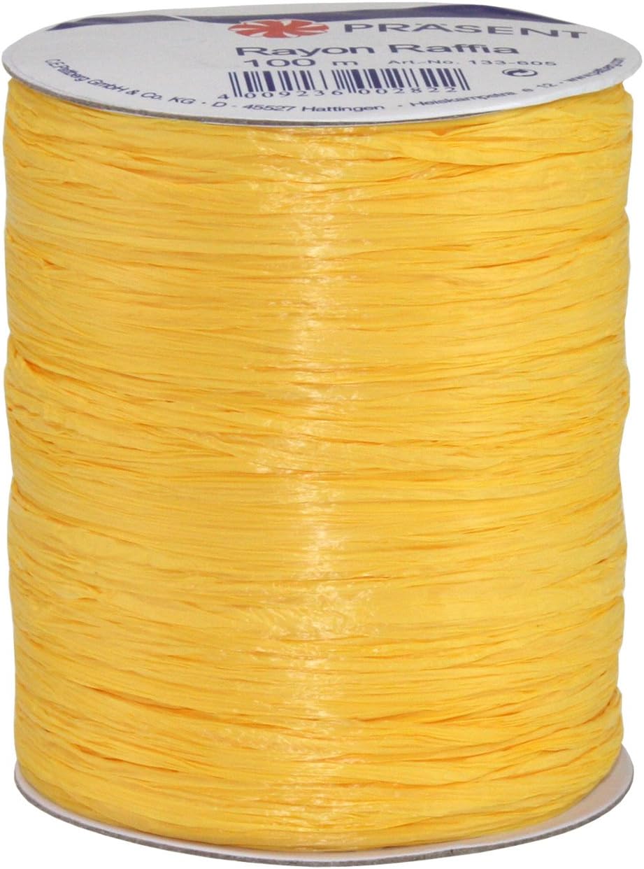 Amazon.com: Morex Ribbon Rayon Raffia Fabric Ribbon Spool, 100-Yard ...