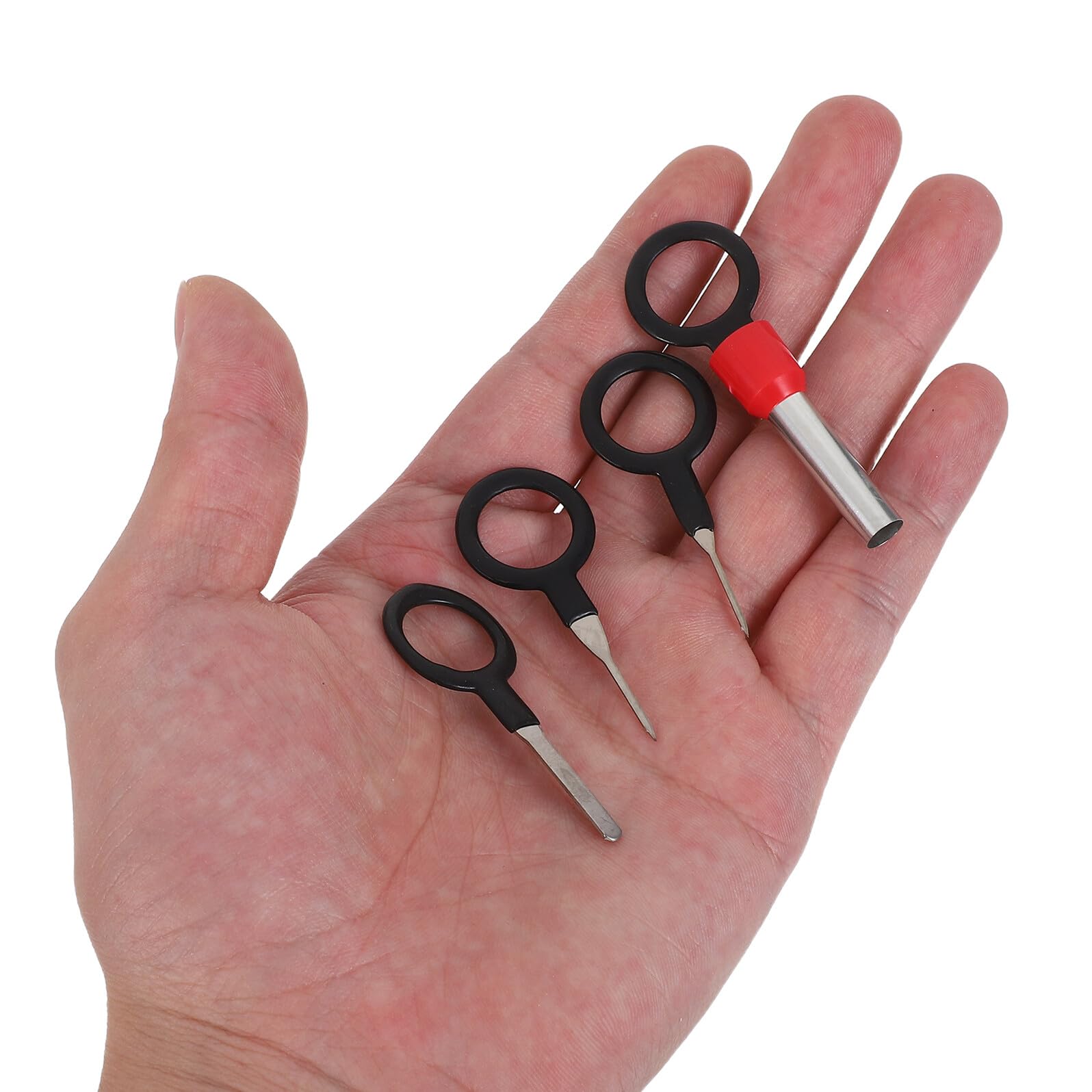 VALICLUD Kit de 500 Connecteurs de Fils Auto Non Isolés Bornes Mâles et Femelles 1-35 MM Résistants à Haute Température pour Câblage Automobile et Réparation Véhicules Usage Garage et