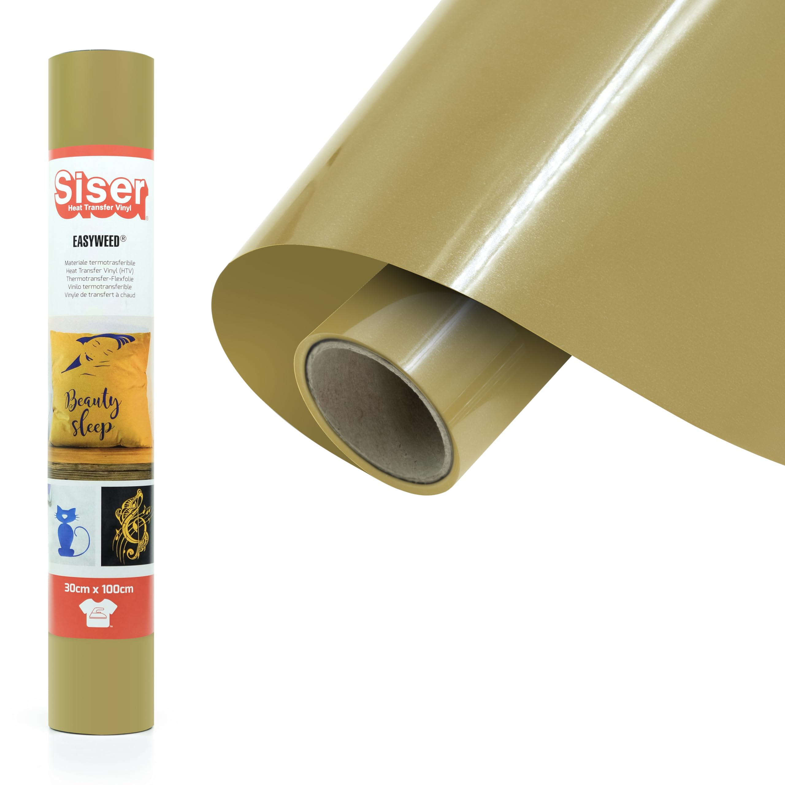 SiserÂŽ EasyWeedÂŽ 30cm x 1m Thermal Transfer Vinyl to Personalise Textiles