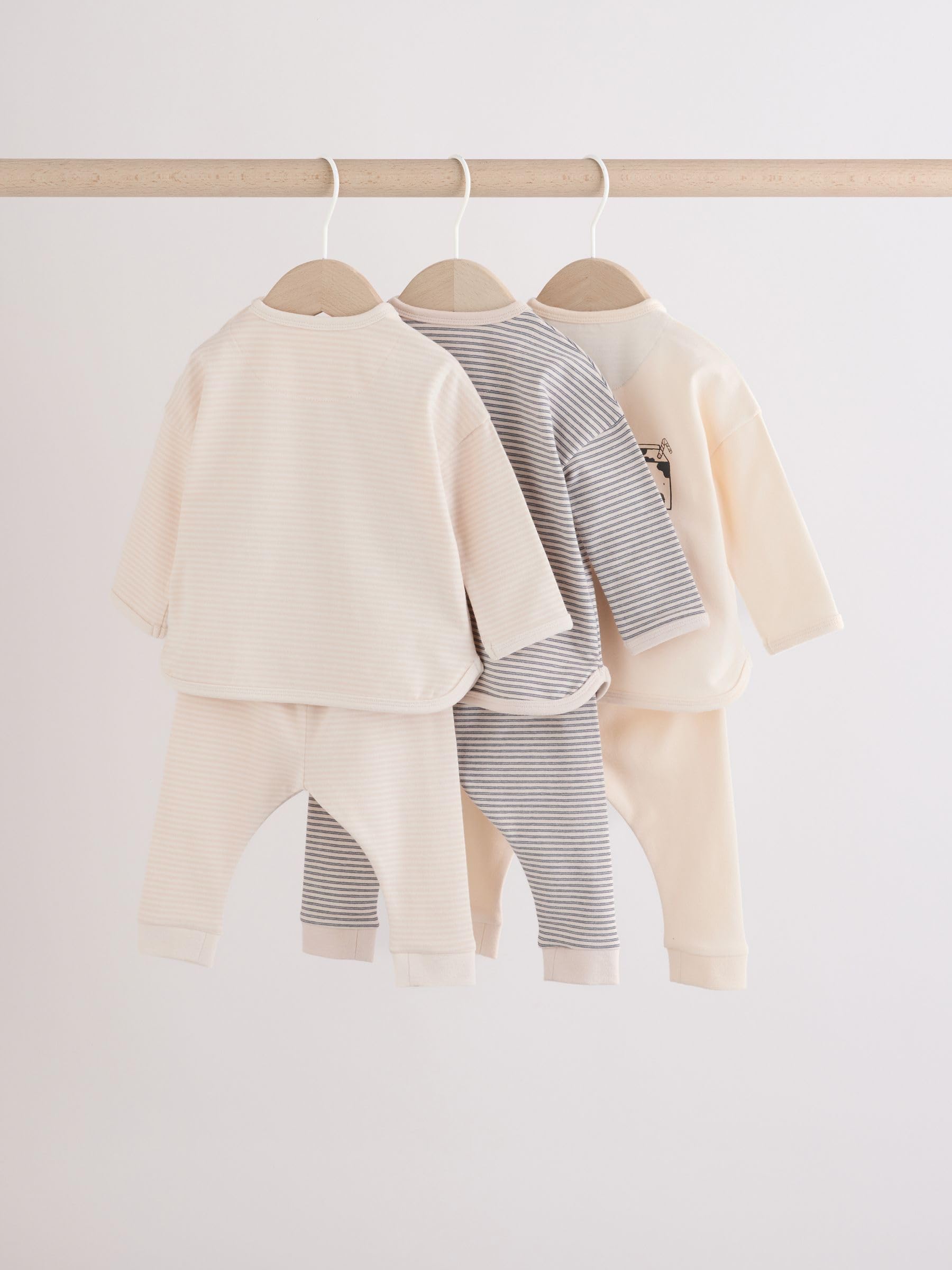 NEXT Baby Baby-Oberteil & Leggings, 6-teiliges Set