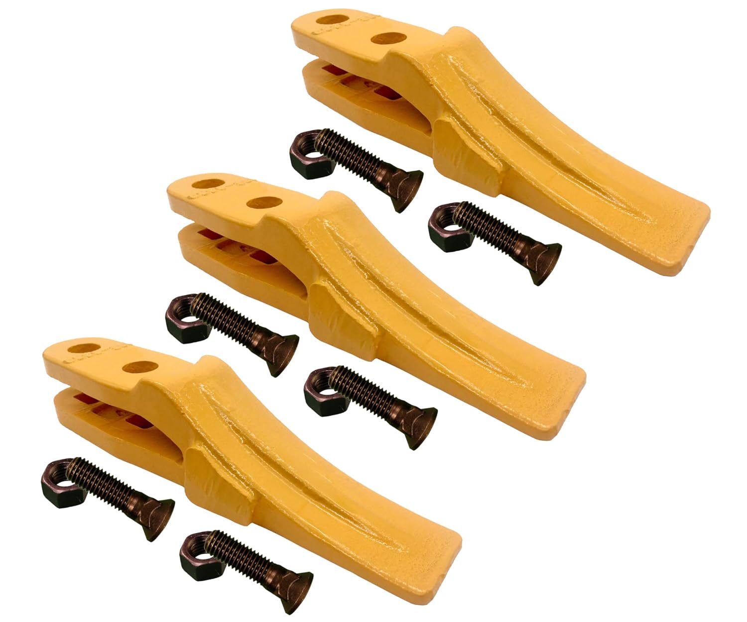 Mini Excavator Uniteeth, 135-9390, Fits Cat 302.5, 303.5, 2" Hole spacing, w Hardware (5)