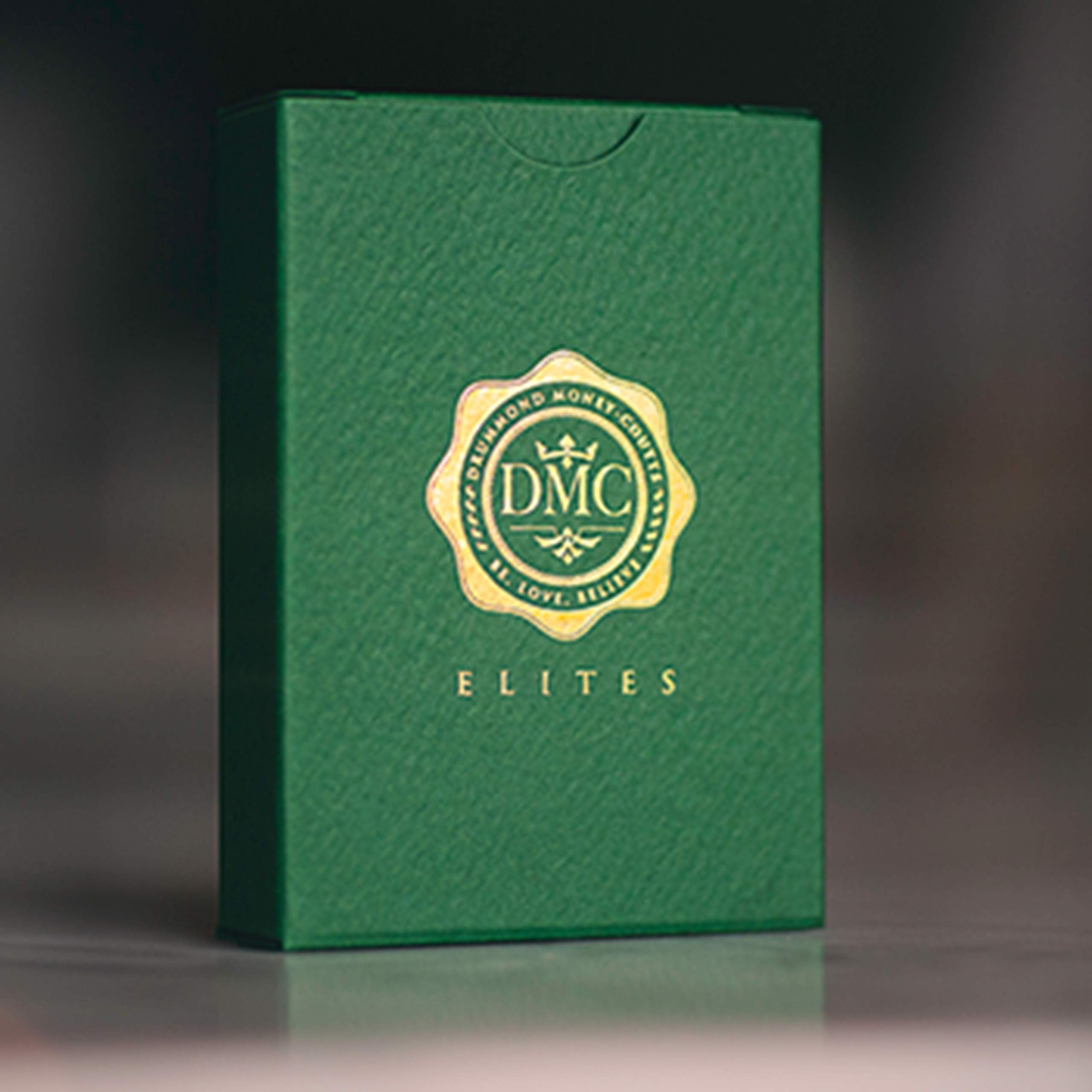 DMC Elites Playing Cards - Marked Deck (Forest Green) Limited Edition Deck
