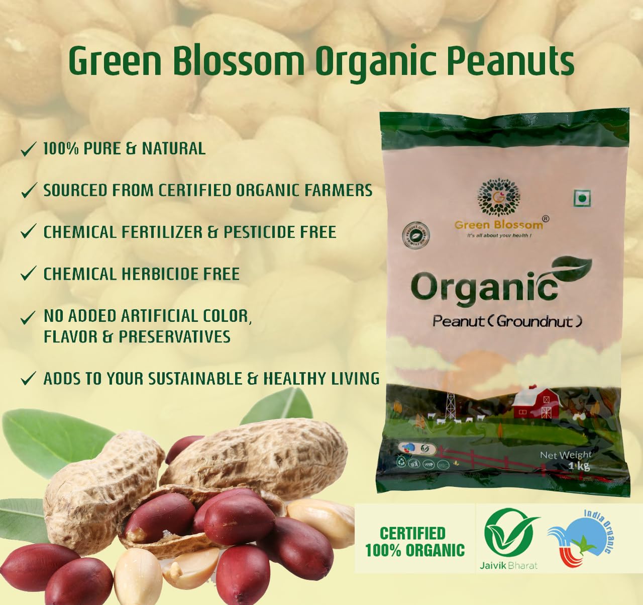 Organic Peanut Groundnut 3