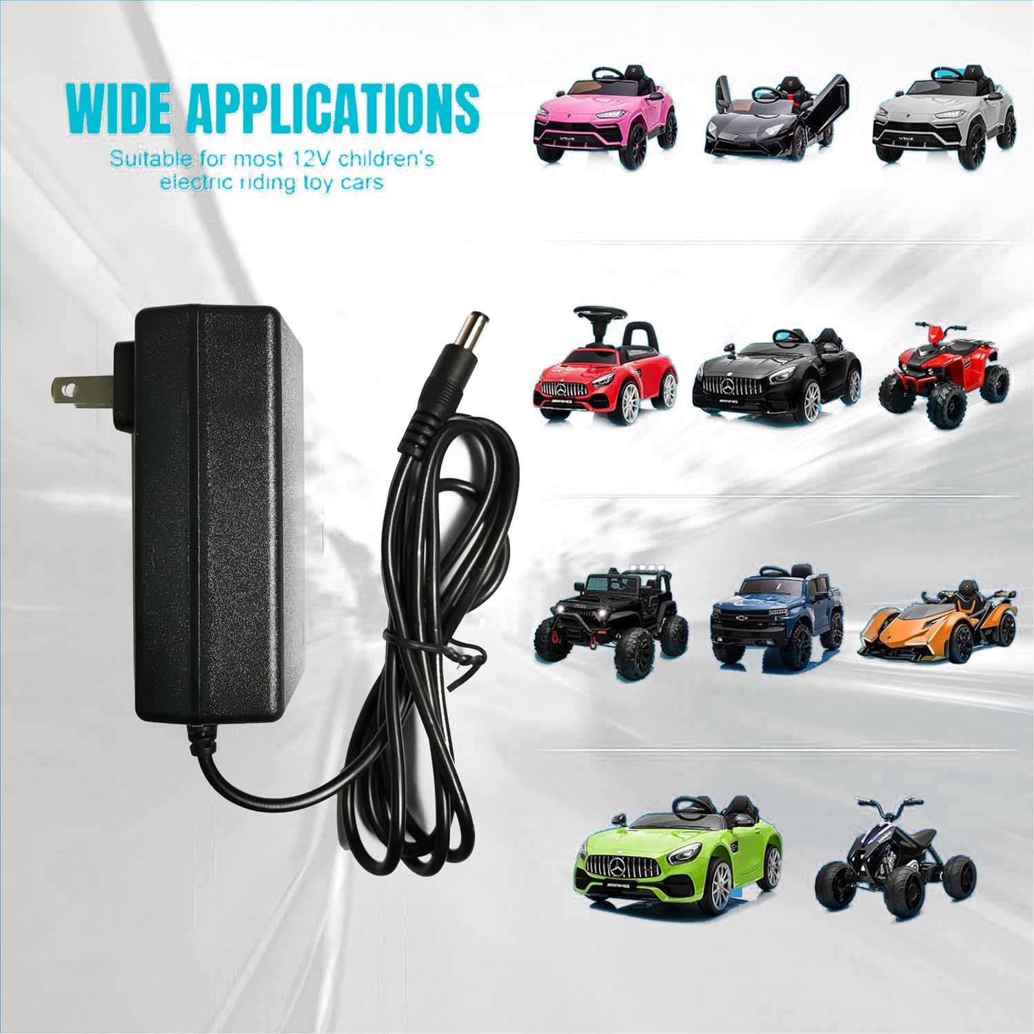 電動ラジコンカー 充電器なし AIJYU TOYS専用パーツ 電動乗用玩具 電動